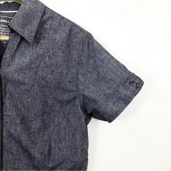 Merrell Women Shirt Opti Wick Upf 30 Hiking Top - Picture 3 of 8